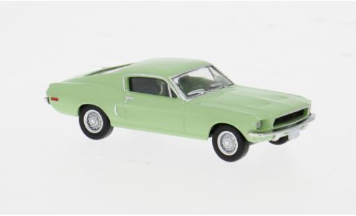 Modellautos Ford Mustang gr&Atilde;&frac14;n 1968 1/87 Brekina