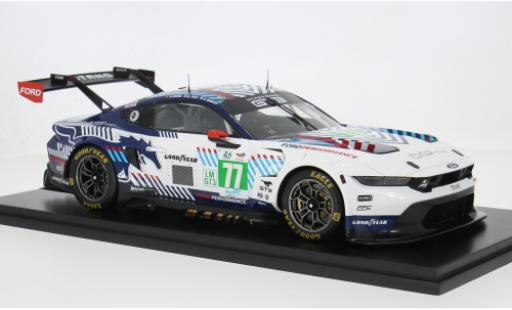 Ford Mustang 1/18 Spark LMGT3 24h Le Mans 2025 #77 B.Sousa/B.Tuck 1:18 modellautos