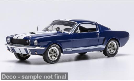 Shelby GT 350 1/43 IXO Ford Mustang blau/weiss 1965 1:43 modellautos