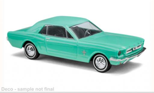 Ford Mustang 1/87 Busch t&uuml;rkis 1964 1:87 modellautos