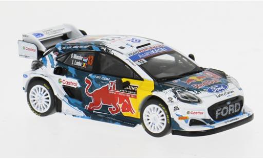 Ford Puma 1/64 Mini GT Rally1 Rally Monte Carlo 2024 M-Sport World Rally Team #13 1:64 modellautos