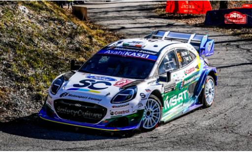 Ford Puma 1/18 IXO Rally1 Rallye Monte Carlo 2026 #55 J.McErLean/E.Treacy 1:18 modellautos