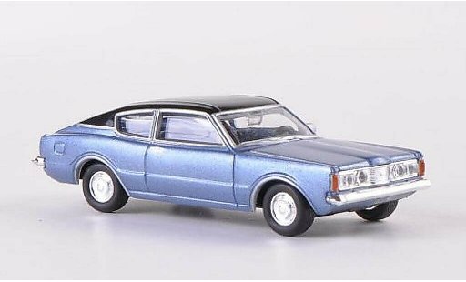 Ford Taunus Berline 1/87 Herpa 1600 blau Coupe modellautos