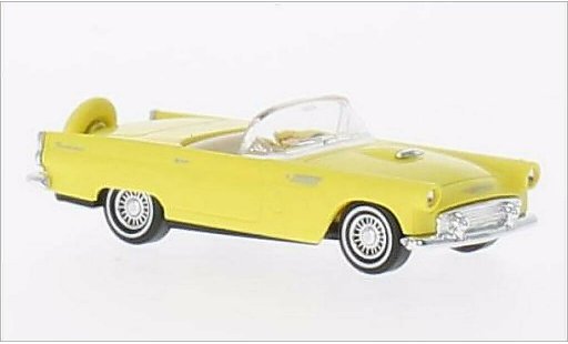 Ford Thunderbird Two-Seater 1/87 Busch Cabrio gelb 1956 modellautos
