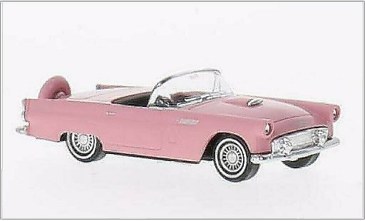 Ford Thunderbird Two-Seater 1/87 Busch Cabrio rosa 1956 modellautos