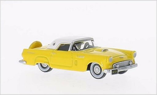 Ford Thunderbird Two-Seater 1/87 Oxford gelb/weiss 1956 modellautos