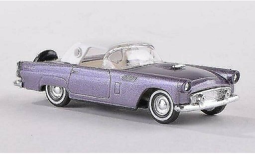 Ford Thunderbird Two-Seater 1/87 Busch Hardtop grau-lila 1956 modellautos