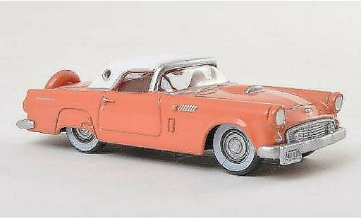 Ford Thunderbird Two-Seater 1/87 Oxford Hardtop pink/weiss 1956 modellautos