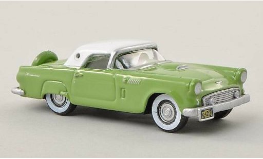 Ford Thunderbird Two-Seater 1/87 Oxford gr&Atilde;&frac14;n/weiss 1956 modellautos
