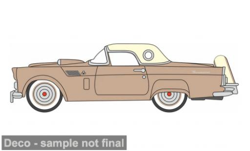 Ford Thunderbird 1/87 Oxford braun/beige 1956 1:87 modellautos