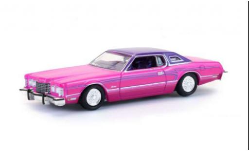 Ford Thunderbird 1/64 Greenlight pink/violett 1975 1:64 modellautos