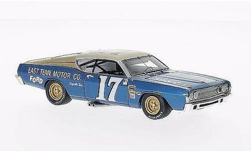 Ford Torino Berlina 1/43 Spark No.17 East Tenn. Motor Co. Darlington 400 1968 modellautos