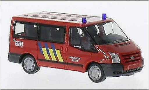 Ford Transit Bus 1/87 Rietze 06 Brandweer Bilzen (B) 2006 modellautos