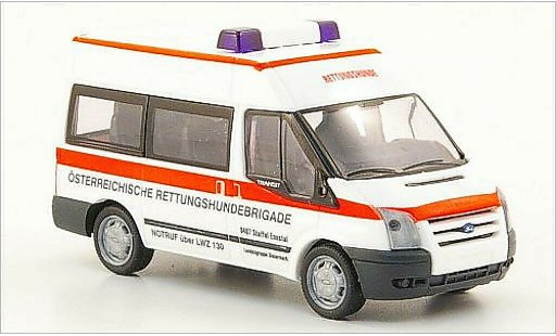 Ford Transit Bus 1/87 Rietze Rettungshundebrigade (AT) 2006 modellautos