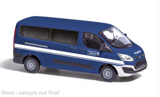 Ford Transit 1/87 Busch Custom Bus 2012 THW F&uuml;rstenfeldbruck 1:87 modellautos
