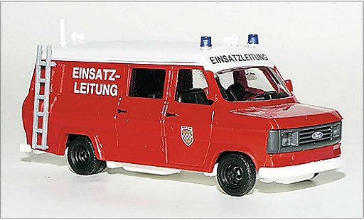 Ford Transit Bus 1/87 Busch Kombi Feuerwehr Hamm 1965 modellautos