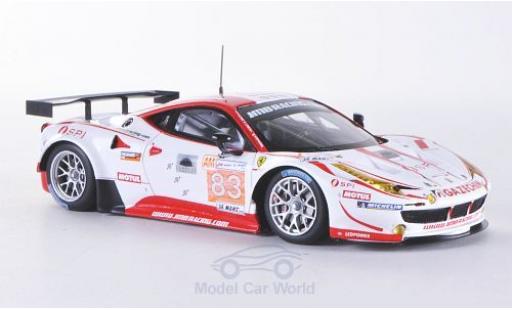 Modellautos Ferrari 458 Italia GT2 1/43 Fujimi Italia GT2 No.83 JMB Racing 24h Le Mans 2012 Ferrari 458 Italia GT2 1/43 Fujimi Italia GT2 No.83 JMB Racing 24h Le Mans 2012 modellautos