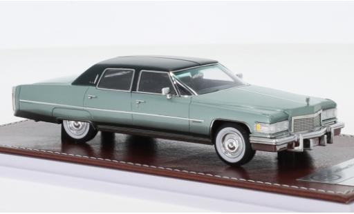 Modellautos Cadillac Fleetwood 1/43 GIM   Great Iconic Models Brougham mettalic grün/matt-grün 1976 Cadillac Fleetwood 1/43 GIM   Great Iconic Models Brougham mettalic grün/matt-grün 1976 modellautos