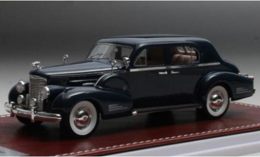 Modellautos Cadillac V16 1/43 GIM   Great Iconic Models Series 90 Town Sedan blau 1938 Cadillac V16 1/43 GIM   Great Iconic Models Series 90 Town Sedan blau 1938 modellautos