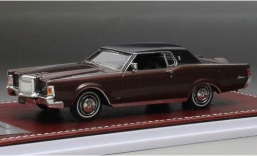Modellautos Lincoln Mark 1/43 GIM   Great Iconic Models III mettalic braun/matt-schwarz 1971 Lincoln Mark 1/43 GIM   Great Iconic Models III mettalic braun/matt-schwarz 1971 modellautos