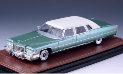 Modellautos Cadillac Series 75 1/43 GLM Fleetwood mettalic grün/weiss 1976 Cadillac Series 75 1/43 GLM Fleetwood mettalic grün/weiss 1976 modellautos