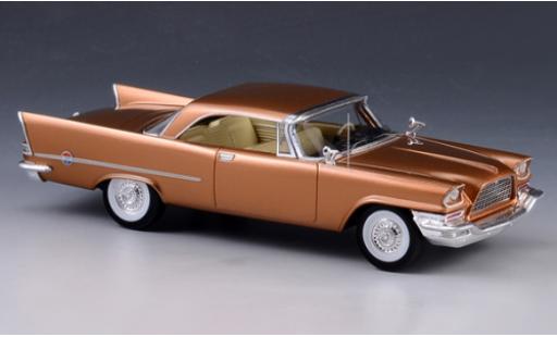 Chrysler 300C 1/43 GLM Hardtop gold 1957 modellautos