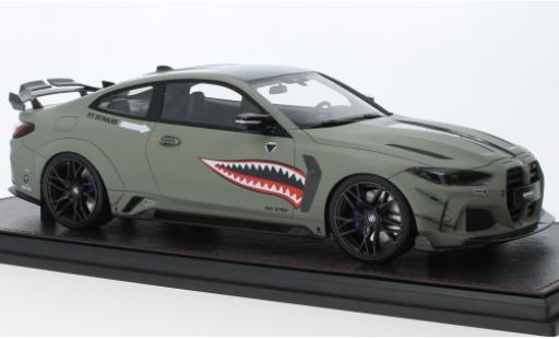 Modellautos Bmw M4 1/18 GLM (G82) ByHumans Louisiana WBK gris clair 2022 Bmw M4 1/18 GLM (G82) ByHumans Louisiana WBK gris clair 2022 modellautos