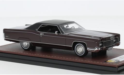 Modellautos Lincoln Continental 1/43 GLM Coupe rouge foncé/noire 1970 Lincoln Continental 1/43 GLM Coupe rouge foncé/noire 1970 modellautos