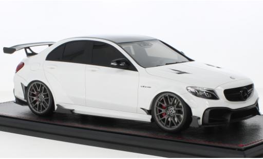 Mercedes Classe C 1/18 GLM AMG C 63S DarwinPRO Widebody blanche modellautos
