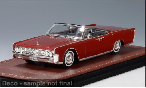 Modellautos Lincoln Continental 1/43 GLM Cabriolet rot 1964 1:43 Lincoln Continental 1/43 GLM Cabriolet rot 1964 1:43 modellautos