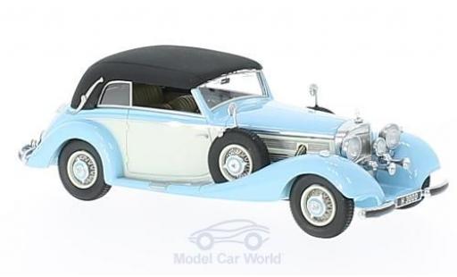 Mercedes 540 1/43 GLM K Cabriolet B blau/weiss RHD 1937 geschlossen modellautos
