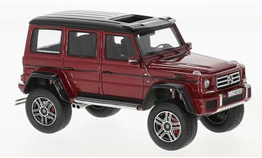 Modellautos Mercedes Classe G 1/43 GLM G550 4x4 mettalic rot/schwarz 2016 Mercedes Classe G 1/43 GLM G550 4x4 mettalic rot/schwarz 2016 modellautos