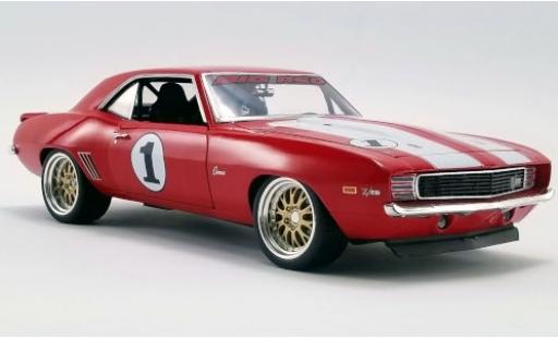 Chevrolet Camaro 1/18 GMP Z/28 Tuning rot/weiss Big Red 1969 No.1 modellautos