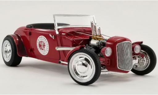 Ford Hot Rod 1/18 GMP Roadster rot Indian Motorcycle 1934 modellautos