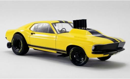 Ford Mustang 1/18 GMP Gasser Stinger gelb/schwarz 1969 modellautos