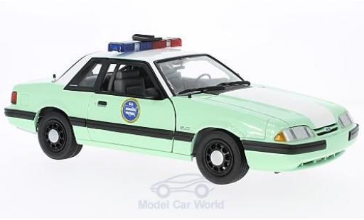 Ford Mustang 1/18 GMP grün/weiss United States Border Patrol SSP 1988 modellautos