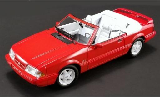 Ford Mustang 1/18 GMP LX 5.0L Cabrio Feature Car rot 1992 Softtop liegt bei modellautos