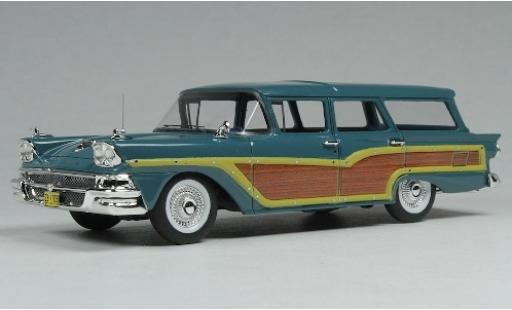 Modellautos Ford Country Squire 1/43 Goldvarg Collections blau/Holzoptik 1958 Ford Country Squire 1/43 Goldvarg Collections blau/Holzoptik 1958 modellautos