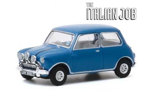 Modellautos Austin Mini 1/64 Greenlight Cooper S 1275 MkI blau/schwarz RHD 1967 The Italian Job Austin Mini 1/64 Greenlight Cooper S 1275 MkI blau/schwarz RHD 1967 The Italian Job modellautos