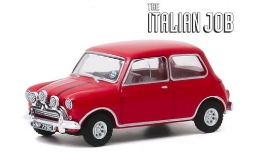 Modellautos Austin Mini 1/64 Greenlight Cooper S 1275 MkI rot/schwarz RHD 1967 The Italian Job Austin Mini 1/64 Greenlight Cooper S 1275 MkI rot/schwarz RHD 1967 The Italian Job modellautos