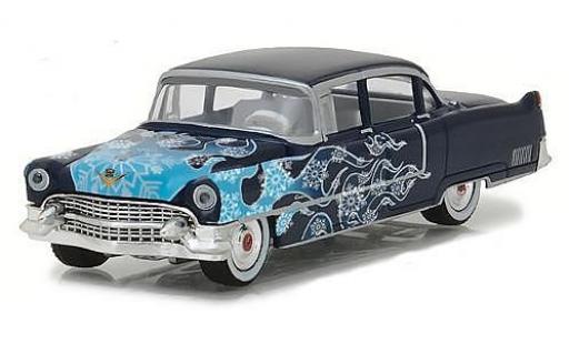 Modellautos Cadillac Fleetwood 1/64 Greenlight Series 60 blau/Dekor 1955 Cadillac Fleetwood 1/64 Greenlight Series 60 blau/Dekor 1955 modellautos