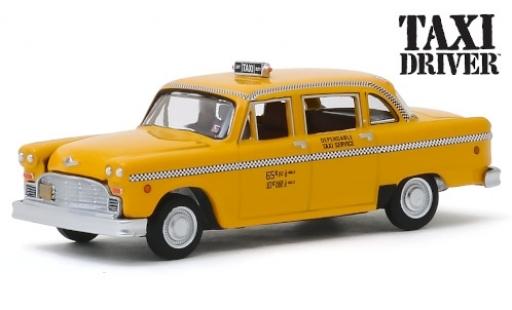 Modellautos Checker Marathon 1/64 Greenlight Taxi Cab gelb/Dekor Taxi Driver 1975 Checker Marathon 1/64 Greenlight Taxi Cab gelb/Dekor Taxi Driver 1975 modellautos