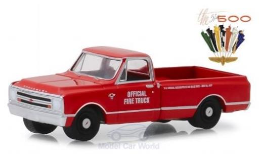 Modellautos Chevrolet C-10 1/64 Greenlight Indianapolis 500 Official Fire Truck 1967 51th Indianapolis 500 Chevrolet C-10 1/64 Greenlight Indianapolis 500 Official Fire Truck 1967 51th Indianapolis 500 modellautos