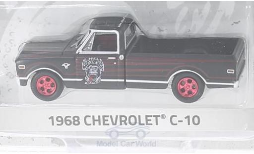 Modellautos Chevrolet C-10 1/64 Greenlight schwarz/rot Gas Monkey Garage 1968 Chevrolet C-10 1/64 Greenlight schwarz/rot Gas Monkey Garage 1968 modellautos