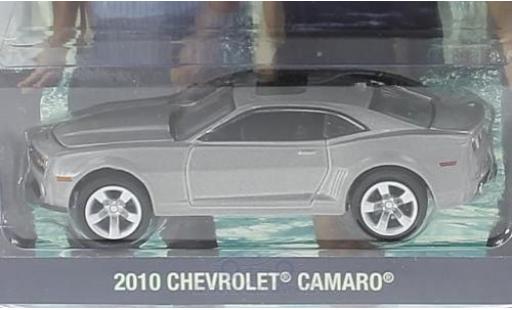 Chevrolet Camaro 1/64 Greenlight mettalic grau Hawaii Five-0 2010 modellautos