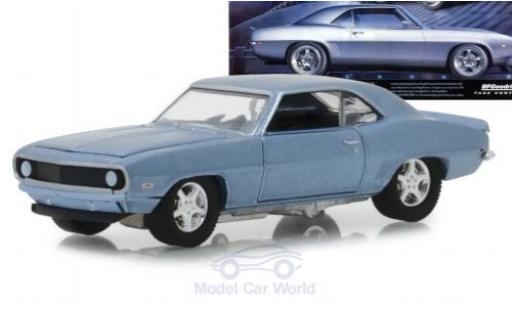 Modellautos Chevrolet Camaro 1/64 Greenlight mettalic blau 1969 Chevrolet Camaro 1/64 Greenlight mettalic blau 1969 modellautos