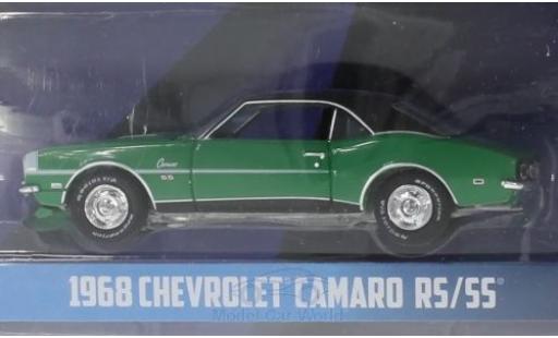Chevrolet Camaro 1/64 Greenlight RS/SS grün/schwarz Turtle Wax 1968 modellautos