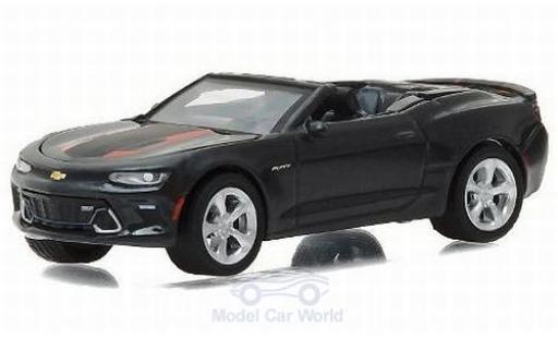 Chevrolet Camaro 1/64 Greenlight schwarz/Dekor 2017 50th Anniversary Edition ohne Vitrine modellautos