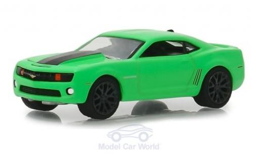 Chevrolet Camaro 1/64 Greenlight SS grün/schwarz Turtle Wax 2012 modellautos