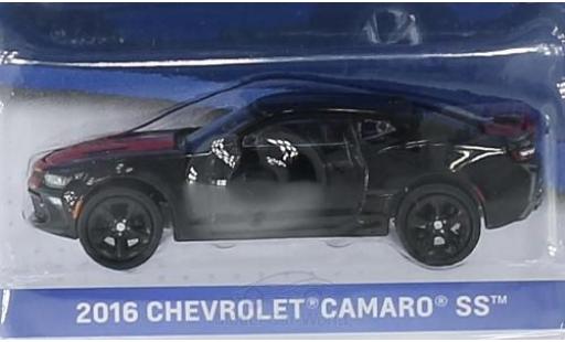 Chevrolet Camaro 1/64 Greenlight SS schwarz/rot 2016 General Motors Series 1 ohne Vitrine modellautos